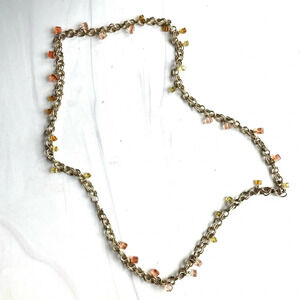 Banana‎ Republic Gold Chain Charm Belt OSFM